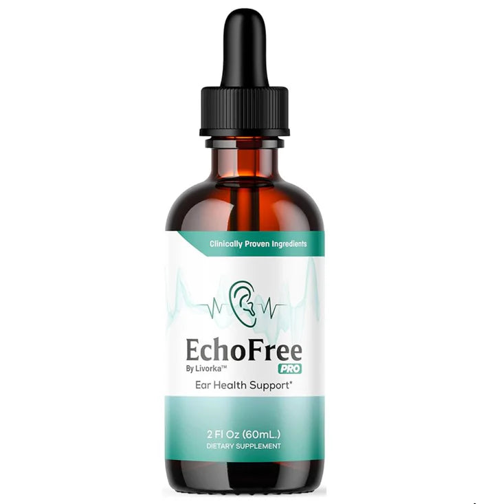 EchoFree PRO | Gotas Líquidas para Audición, Claridad y Salud del Oído Interno