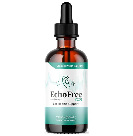 EchoFree PRO | Gotas Líquidas para Audición, Claridad y Salud del Oído Interno