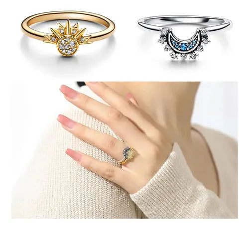 Anillos Duo Sol y Luna