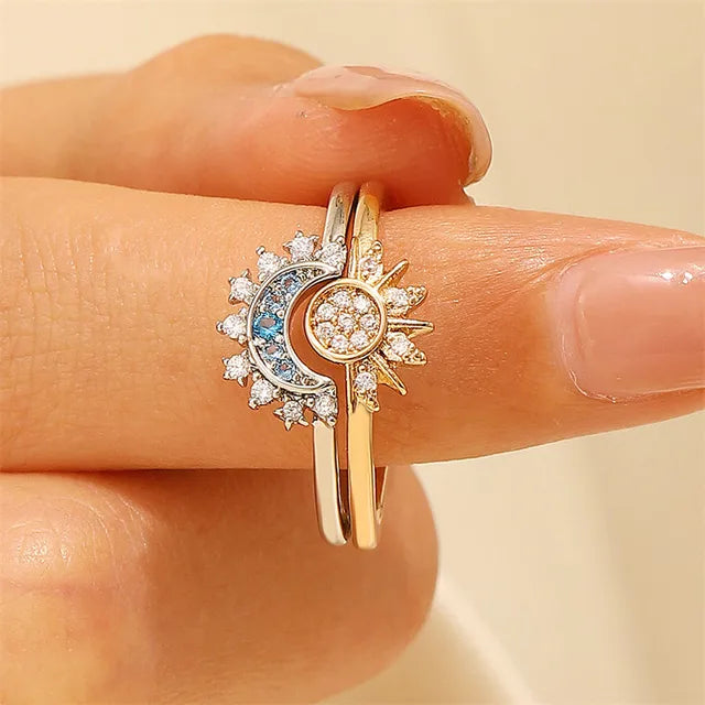 Anillos Duo Sol y Luna