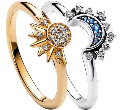 Anillos Duo Sol y Luna
