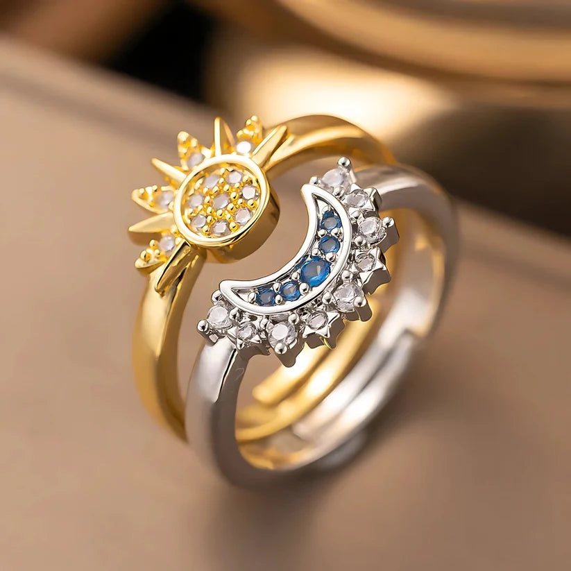 Anillos Duo Sol y Luna